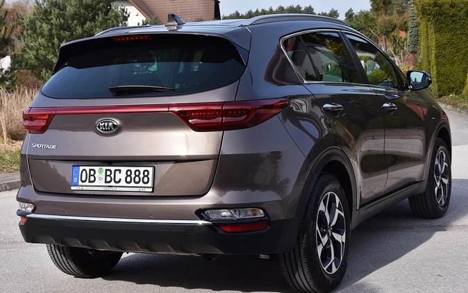 Kia Sportage cena 83700 przebieg: 57000, rok produkcji 2019 z Glinojeck małe 742